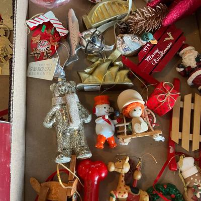 G2186 Large Lot of Various Christmas Ornaments