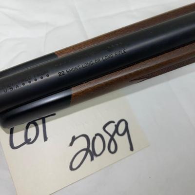S2089 Remington Model 541T .22 Caliber Rifle w/Scope