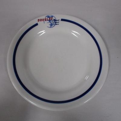 McDonnell Douglas Wallace China Plate
