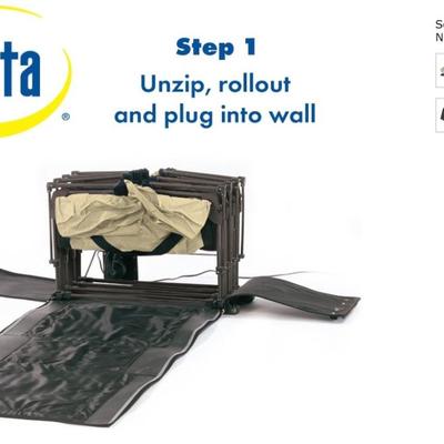 MB2199 Serta EZ Air Mattress with Never Flat Pump Tan, Queen