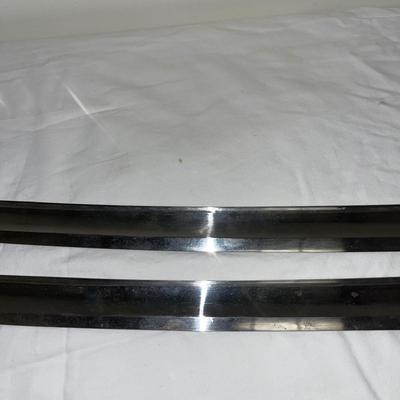 S2166 Pair of Curved Sabre Blades w/Throat