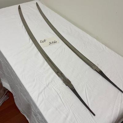 S2166 Pair of Curved Sabre Blades w/Throat