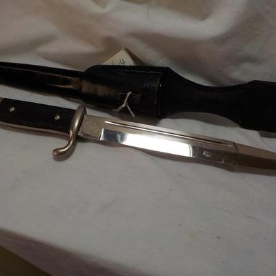 WW2 German K98 Dress Bayonet w/ scabbard and frog. est. $150 to $400.