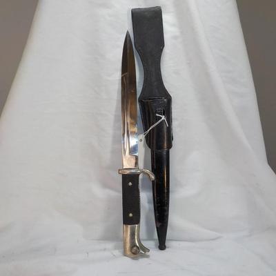 WW2 German K98 Dress Bayonet w/ scabbard and frog. est. $150 to $400.