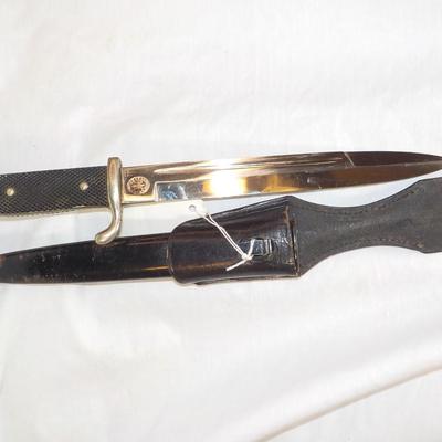 WW2 German K98 Dress Bayonet w/ scabbard and frog. est. $150 to $400.
