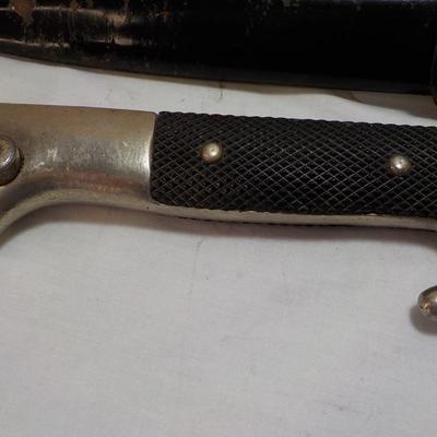 WW2 German K98 Dress Bayonet w/ scabbard and frog. est. $150 to $400.