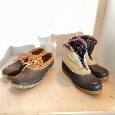 G2204 Lot of Ladies LL Bean and Itasca Boots