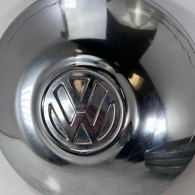 Four VW chrome Beetle Super Beetle Van or Karman Gia Hub Caps