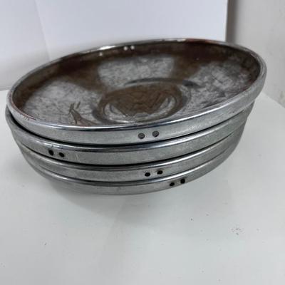 Four VW chrome Beetle Super Beetle Van or Karman Gia Hub Caps