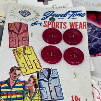 Vintage Button lot 1950s-1980s