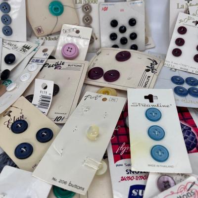 Vintage Button lot 1950s-1980s