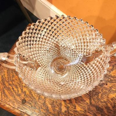 Lot #51  Westmoreland English Hobnail Dish