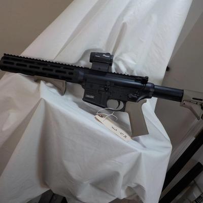 Smith and Wesson M&P 15-22 optic ready rifle. Excel.est, $350 to $550.