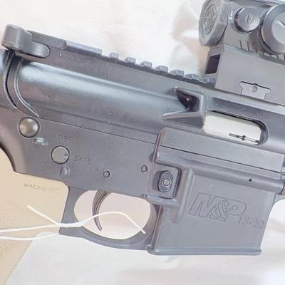 Smith and Wesson M&P 15-22 optic ready rifle. Excel.est, $350 to $550.
