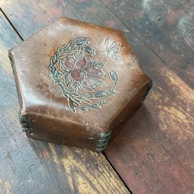 Vintage Leather Box