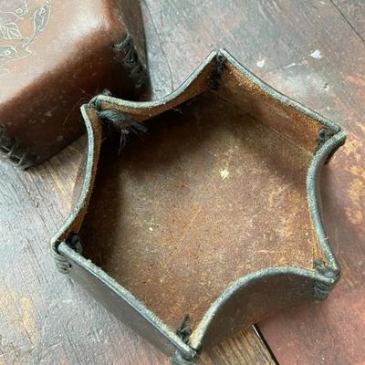 Vintage Leather Box