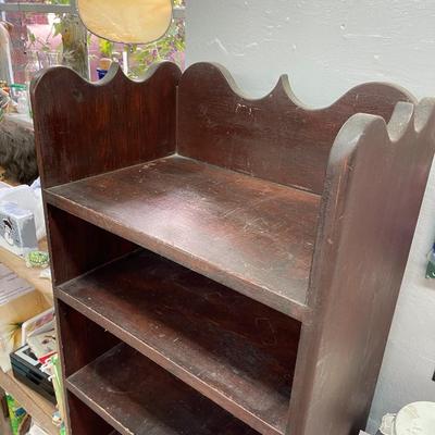 Vintage Bookshelf with Cabinet