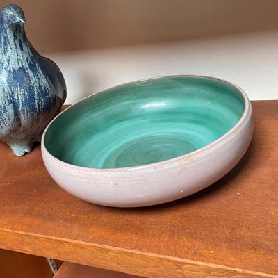 STANGL Pottery - Soft Purple w/Green Interior