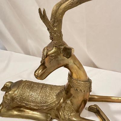 Pair of Brass Reindeer (SR-KL)