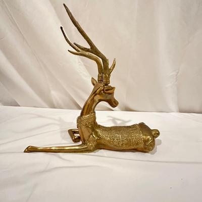 Pair of Brass Reindeer (SR-KL)