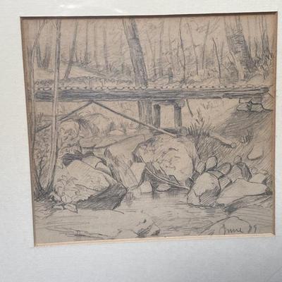 William Fowler Hopson Drawing