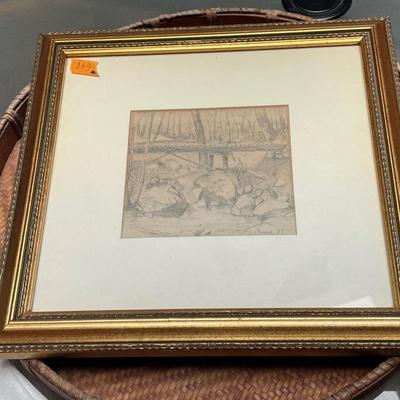 William Fowler Hopson Drawing