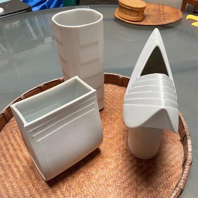 3 Interesting Sculptural Pieces from ROSENTHAL