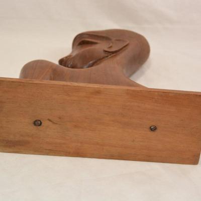 Lovely Hand-Carved Female Bust, Africa