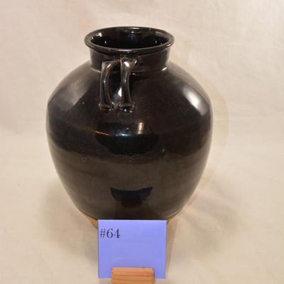 Antique/Vintage Black Glaze Vase, China