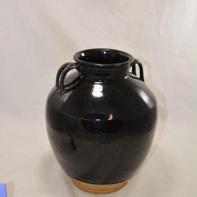 Antique/Vintage Black Glaze Vase, China