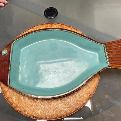 Ceramic Fish Platter
