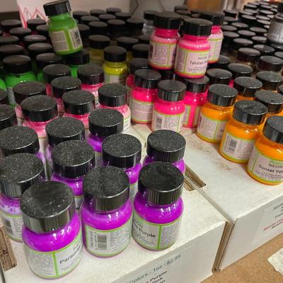 Shelf 18 Inventory Angelus Acrylic Leather Paint Approximately 1,200 One Ounce Bottles