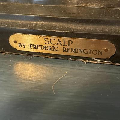 Large Remington Bronze "Scalp"