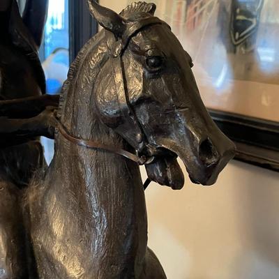 Large Remington Bronze "Scalp"