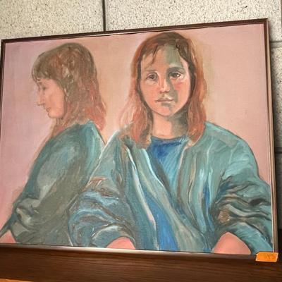 Woman with Red Hair by Karen Morrow, 2 views.