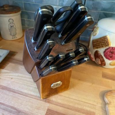 Paula Dean Knife Set with Block