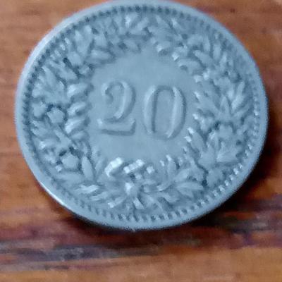 LOT 164 1884 FOREIGN COIN