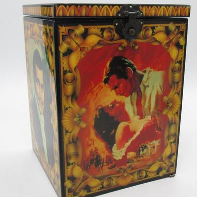 Enesco Gone with the Wind Scarlett O'Hara Limited Edition Musical Jack in the Box with Original Box & Packaging