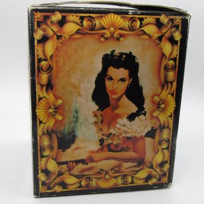 Enesco Gone with the Wind Scarlett O'Hara Limited Edition Musical Jack in the Box with Original Box & Packaging