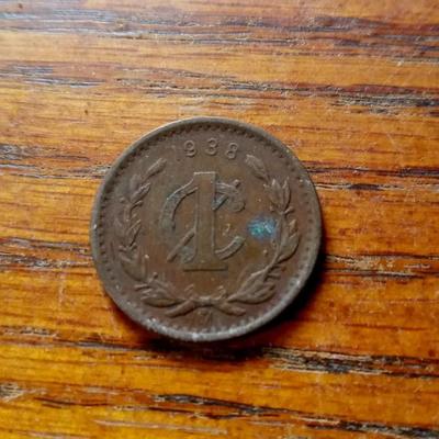 LOT 168 OLD COIN FROM MEXICO