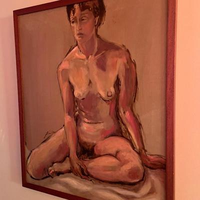 Nude Figure Painting  by Karen Morrow.