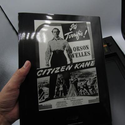 Orson Welles Citizen Kane The 50th Anniversary VHS & Behind the Scenes Full Length Book