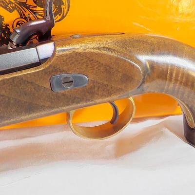 Lymans Plains precussion black powder 50cal. pistol. ( NEW). . est. $110 to $300.