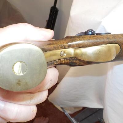Lymans Plains precussion black powder 50cal. pistol. ( NEW). . est. $110 to $300.