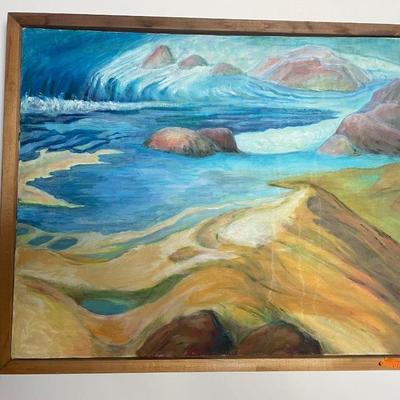 Karen Morrow Seascape Painting