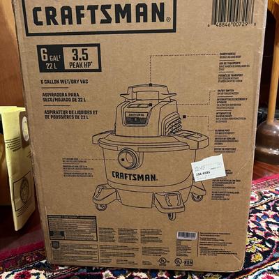 Craftsman 6  Gallon Wet/Dry Vac (BS-MK)