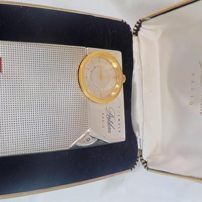 Matsushita (Panosonic)  t-92 Porta Alarm (seiko) radio & Clock..est $100 to $300.
