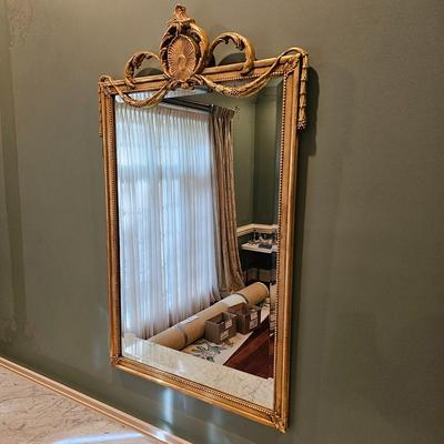 Gold Framed Decorative Mirror  (DR-JS)