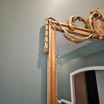 Gold Framed Decorative Mirror  (DR-JS)
