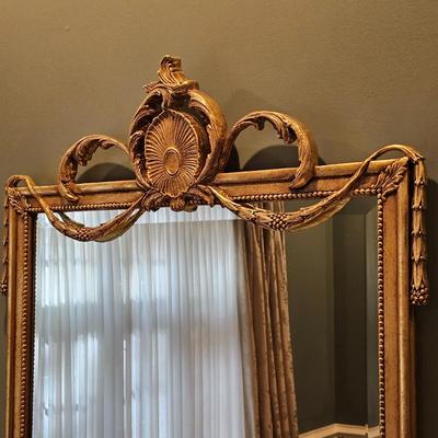 Gold Framed Decorative Mirror  (DR-JS)